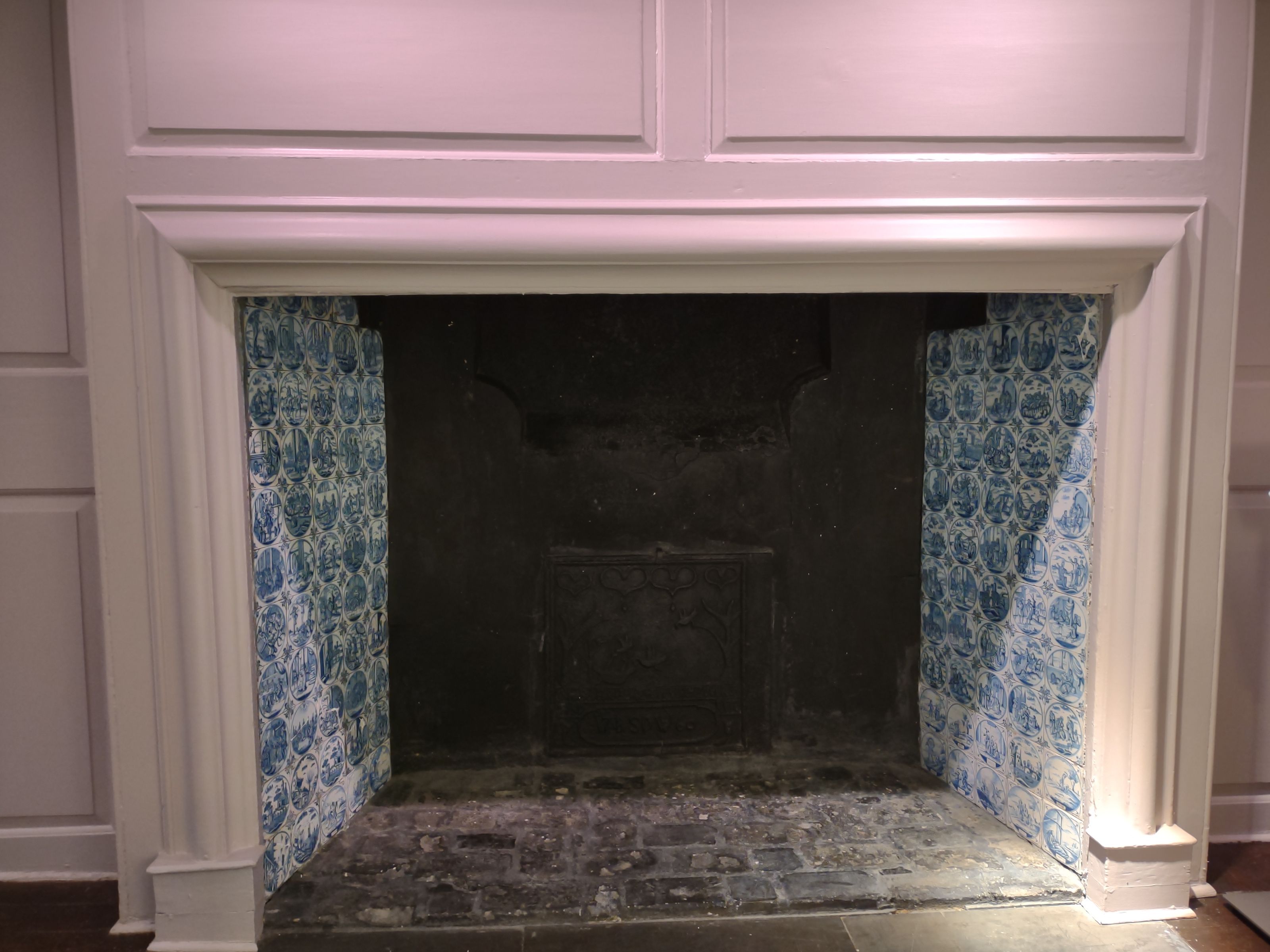 Biblical Fireplace