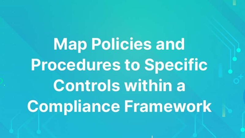 Video How To Map Grc Policies And Procedures