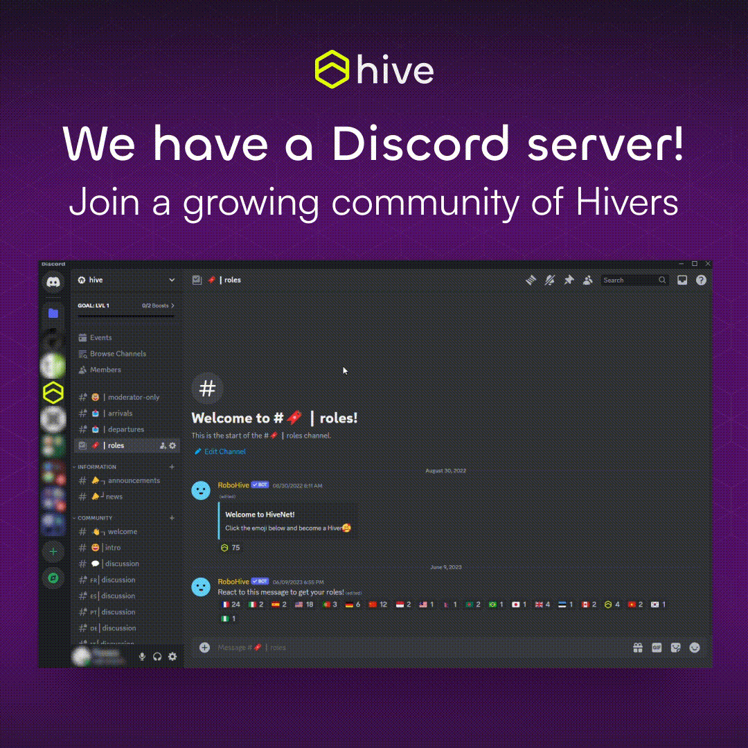 What's new at Hive the power of community feedback and our exclusive Discord channel