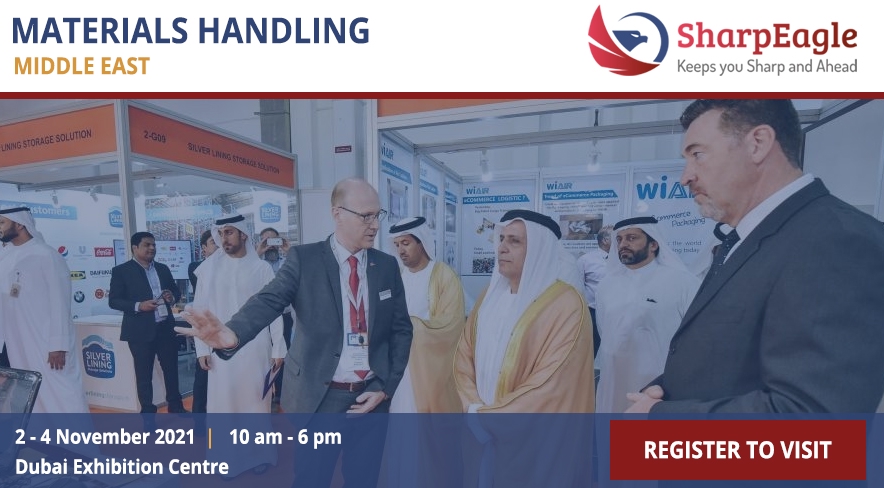 Meet SharpEagle at Material handling - Middle East, Explore new era of logistic industry technology and safety solution advancement