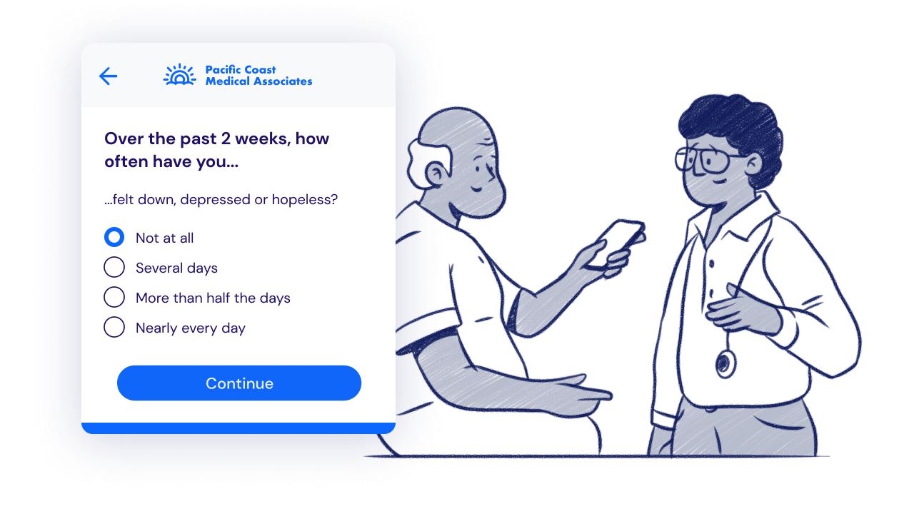 Clinical form support