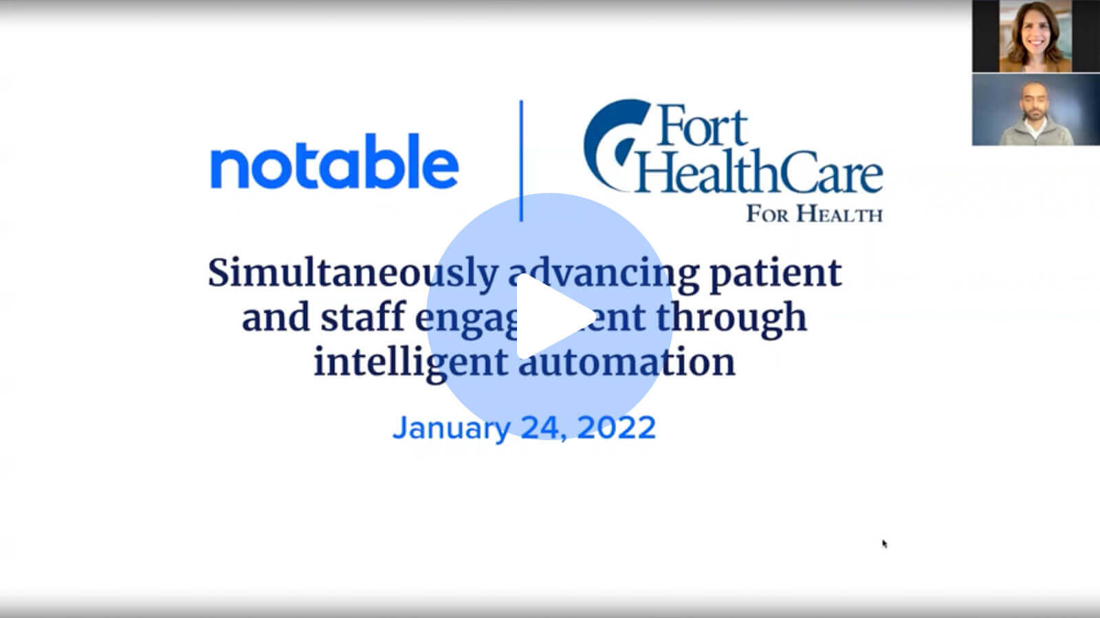 Simultaneously advancing patient and staff engagement through intelligent automation