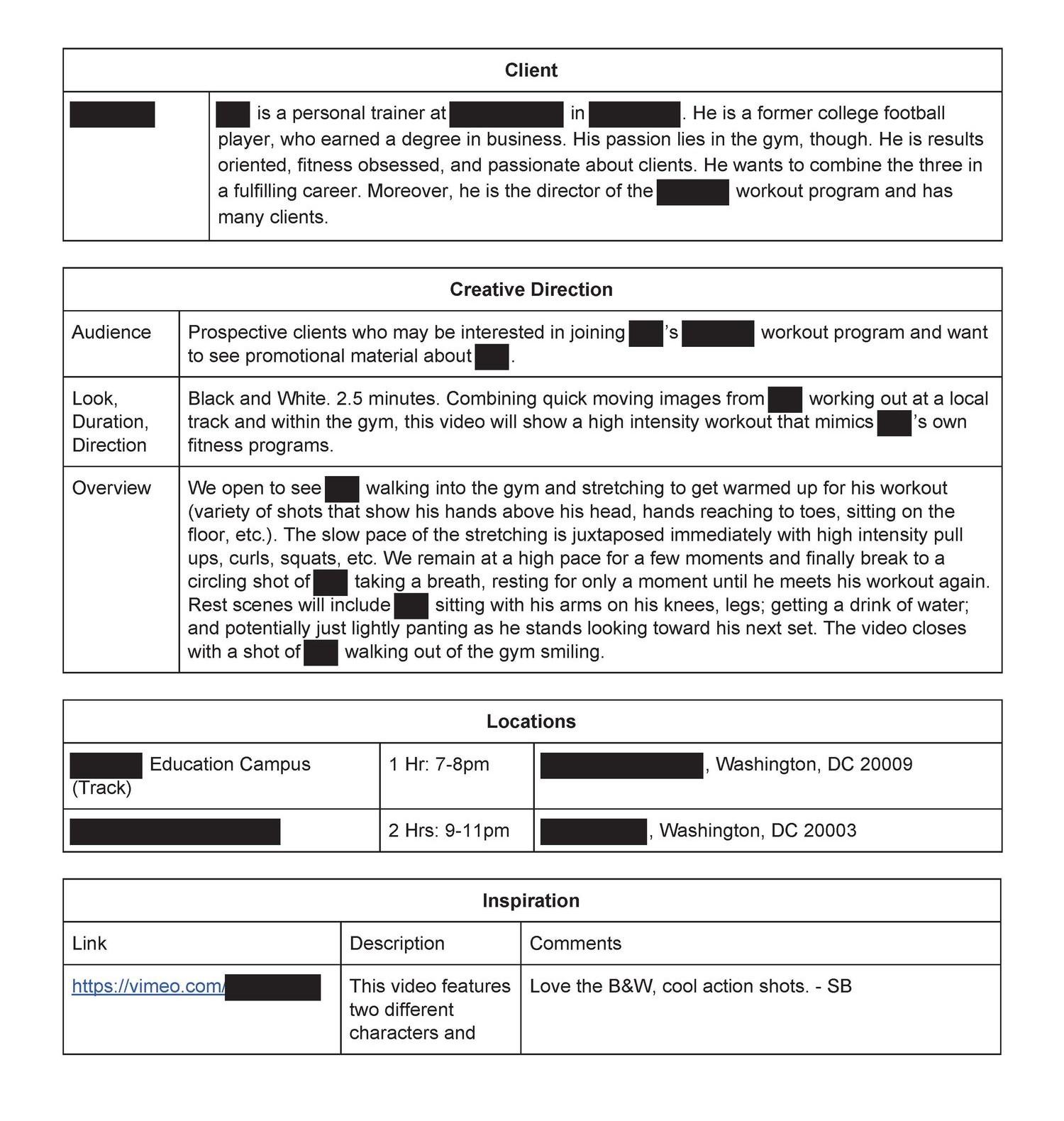 Redacted Document Examples: What can we Learn from it?