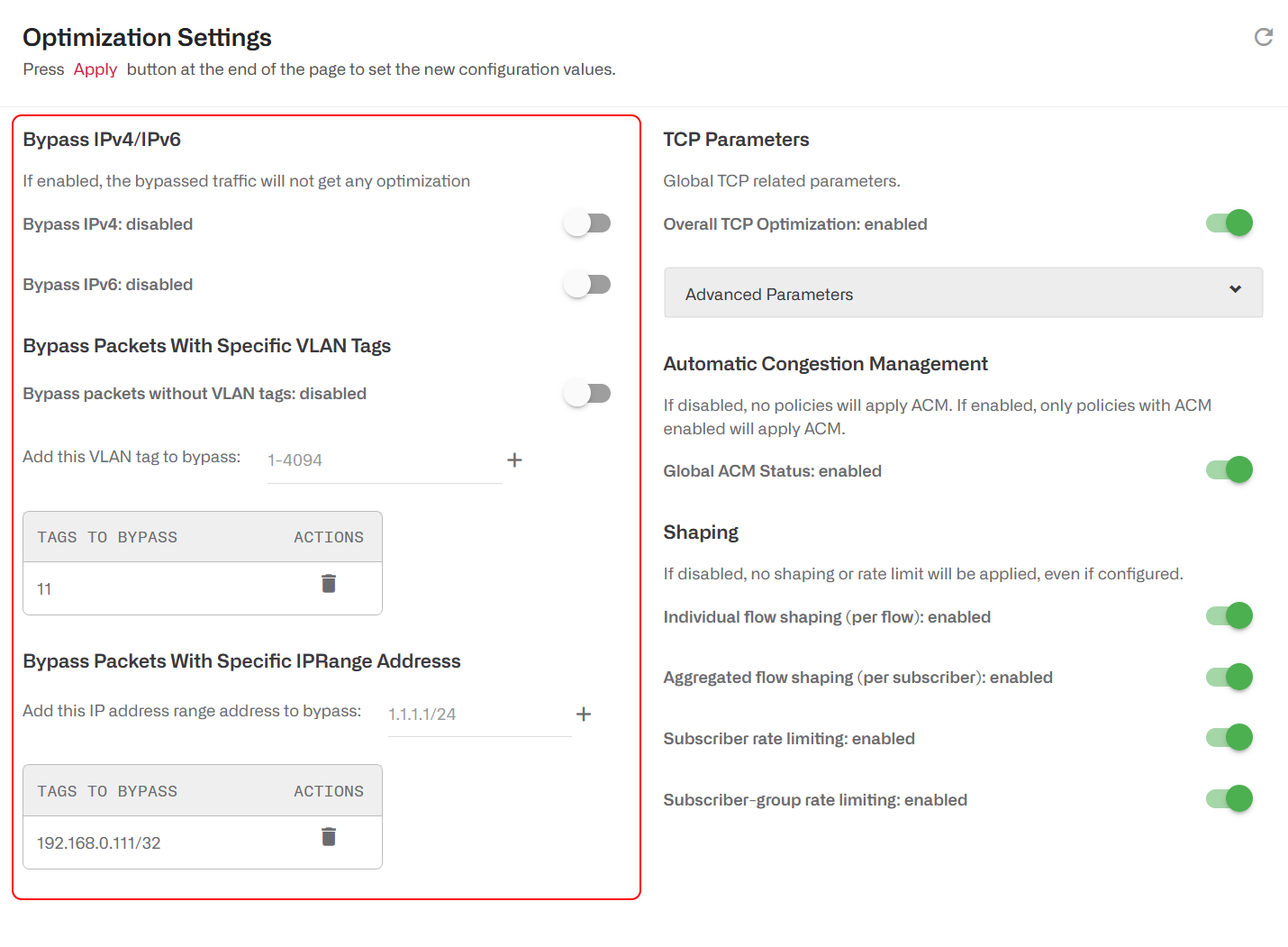 BQN Docs – Management Tasks