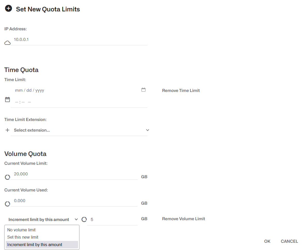 BQN Docs Subscriber Quotas