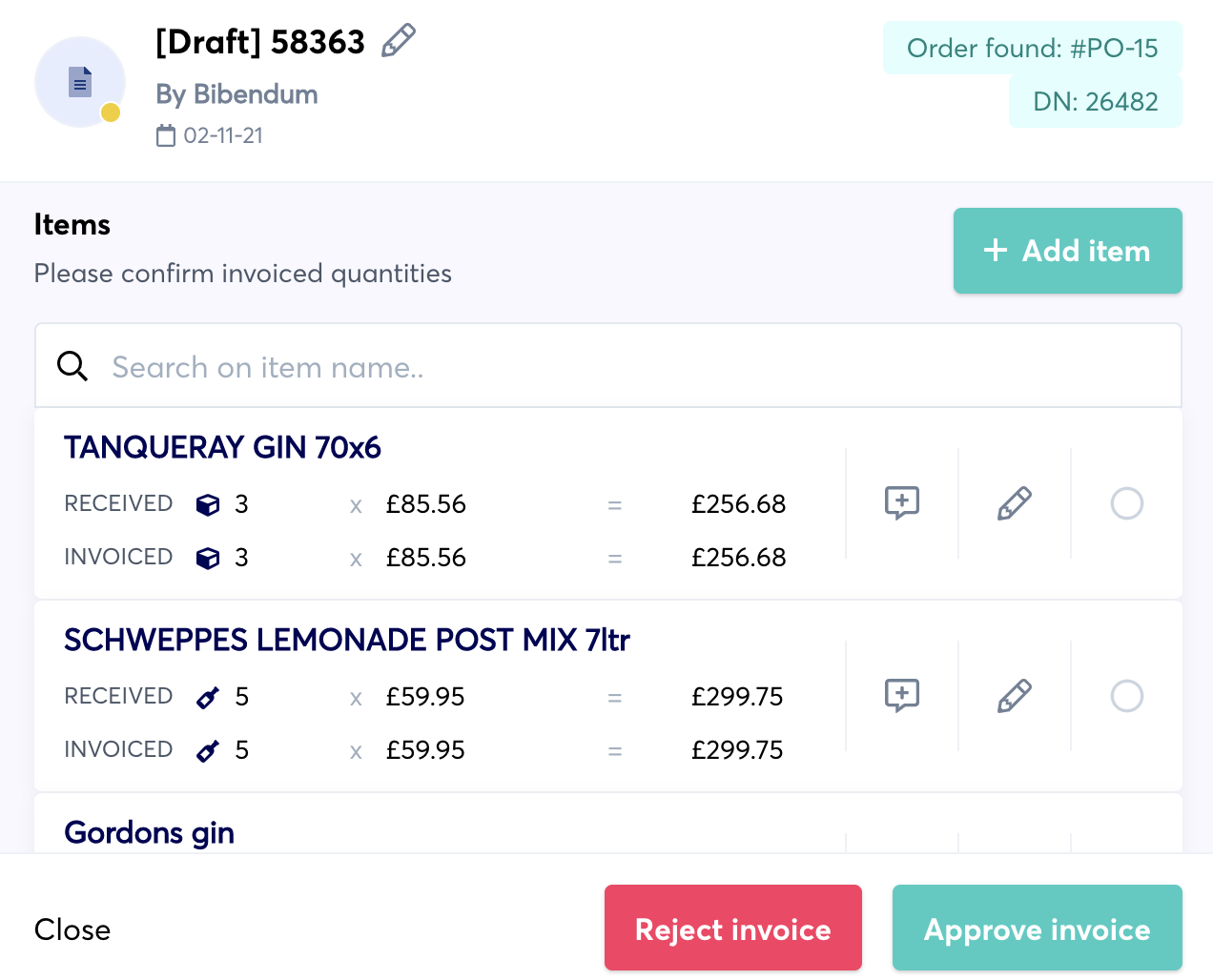 use growyze software to fix invoice discrepancies