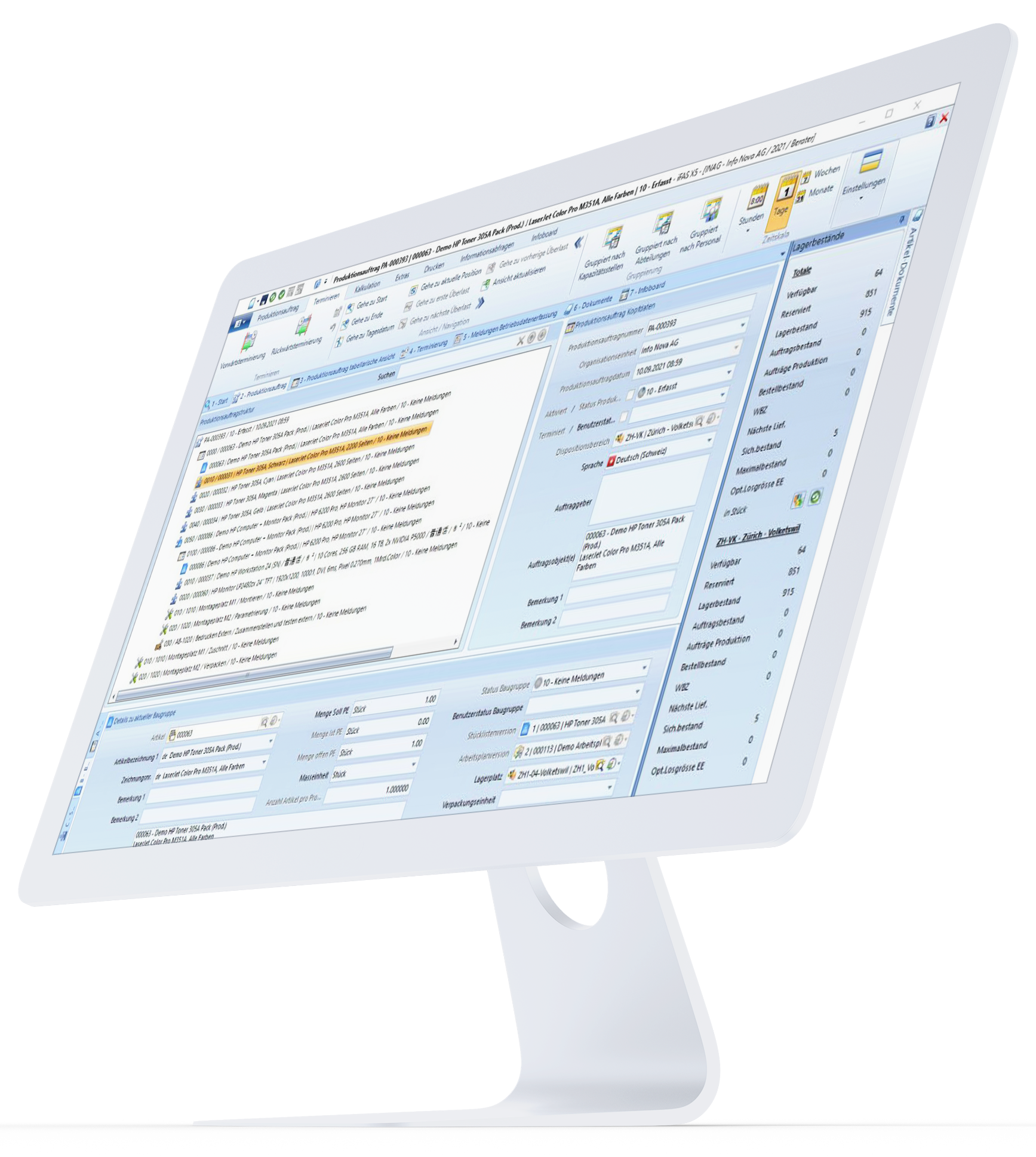 iFAS ERP Gesamtlösung für Industrieunternehmen
