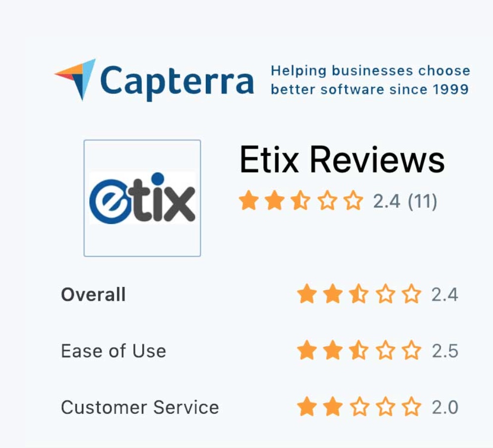 Compare TicketSpice vs Etix Pricing & Features Etix Alternative