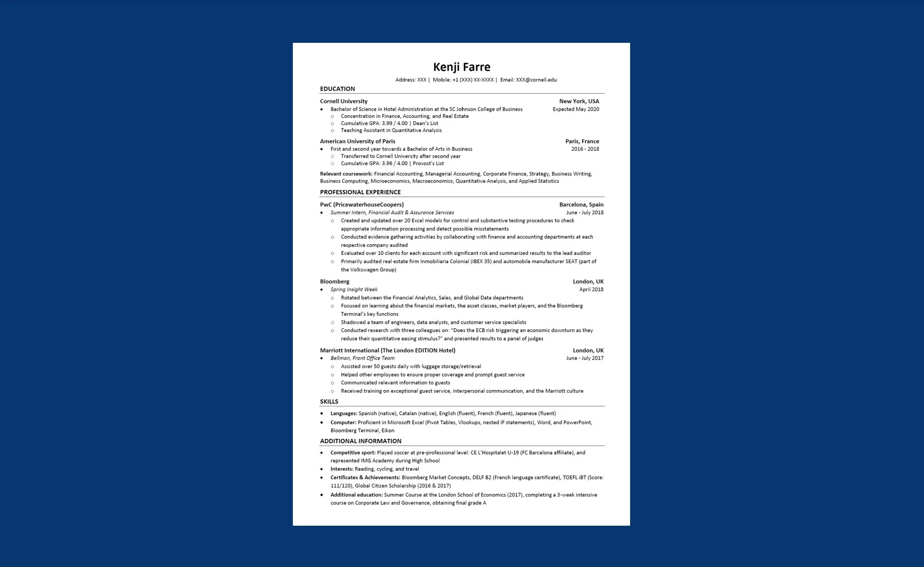 Goldman Sachs Internship Resume - 63b5ac496b983c61ffb9ed11 Goldman Sachs Resume Tip Sample.webp