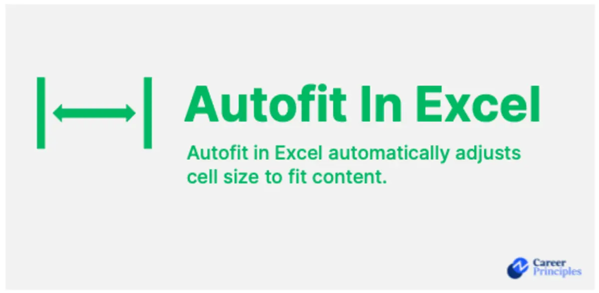 Autofit In Excel