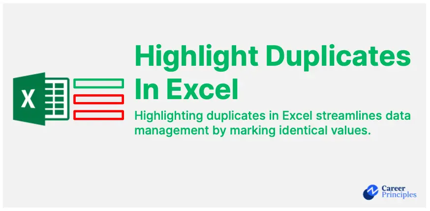 Highlighting Duplicates in Excel