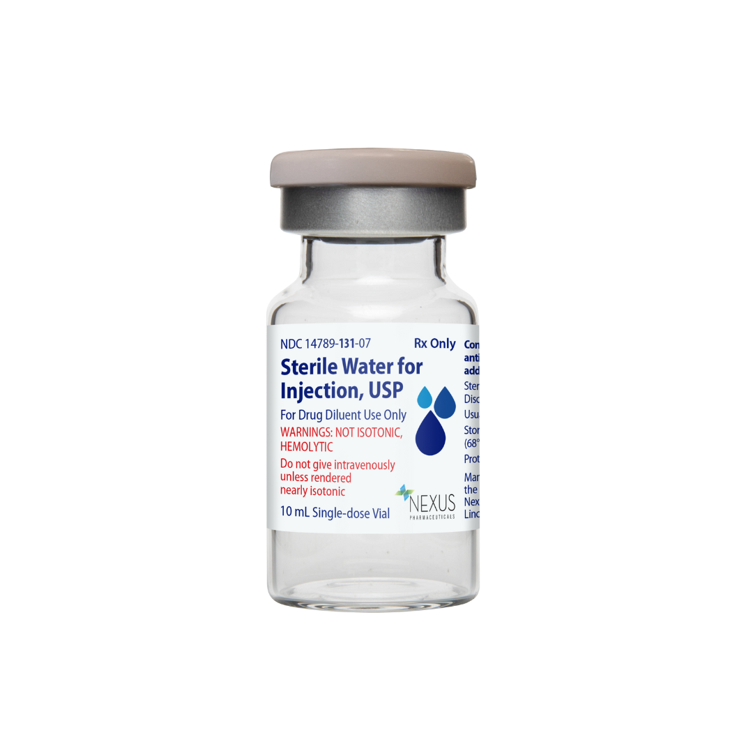 Sterile Water for Injection, USP Nexus Pharmaceuticals