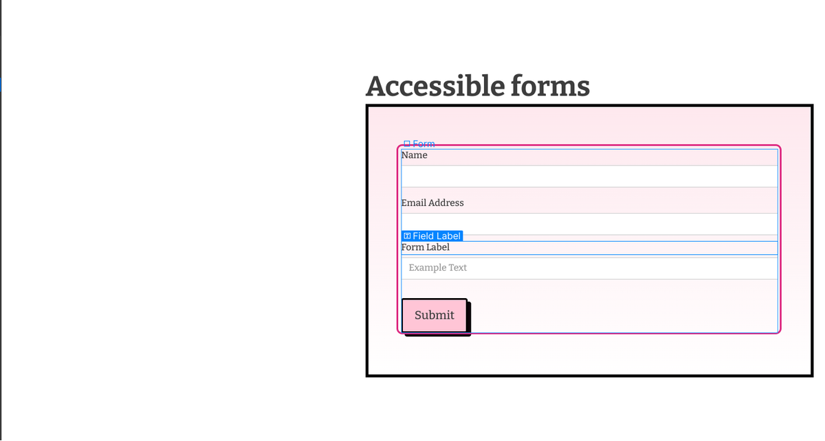Your Label and Input are now programmatically linked
