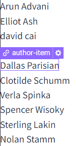 list of names