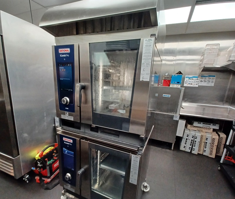 Anejo's Restaurant in Banff, Alberta Rational Ovens Case