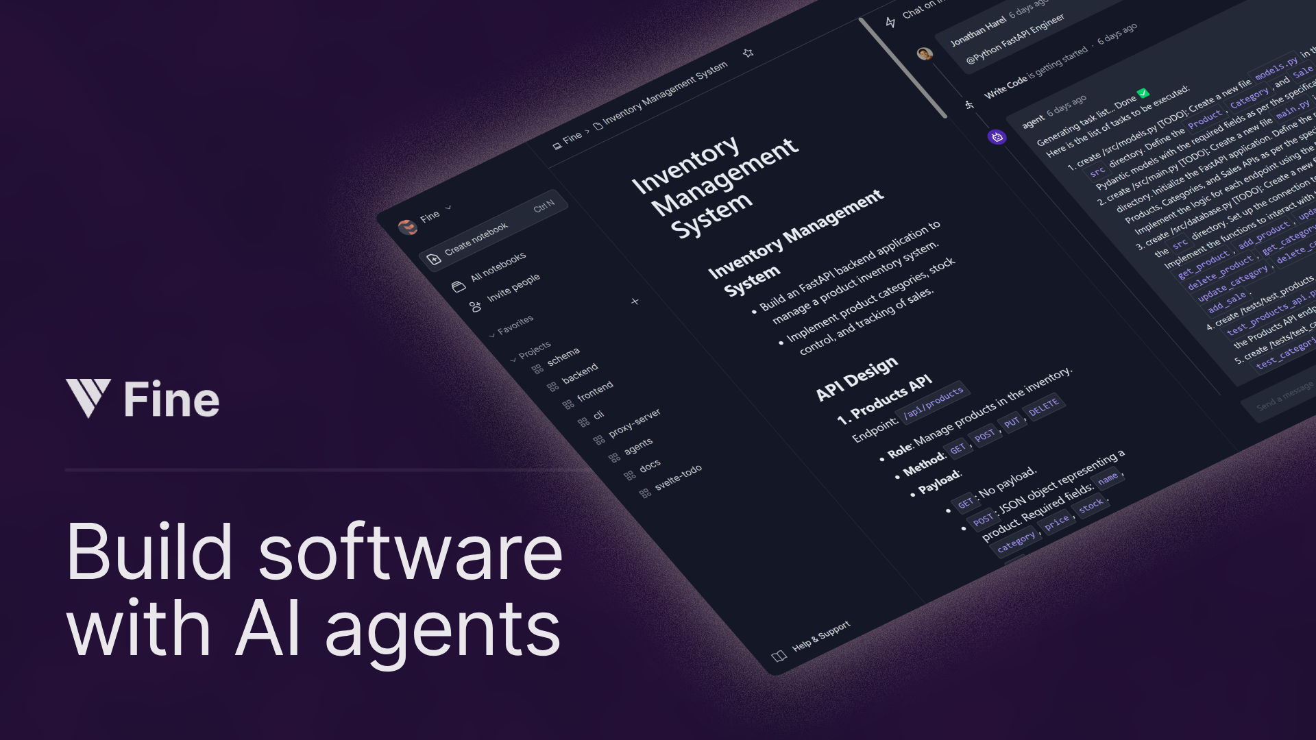 Fine - AI Agents for Software Development