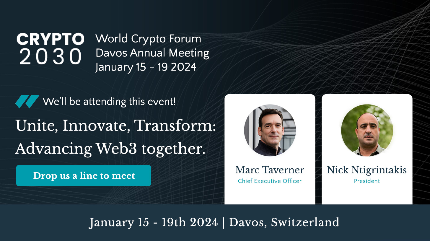 XEROF attending the World Crypto Forum 2024 in Davos