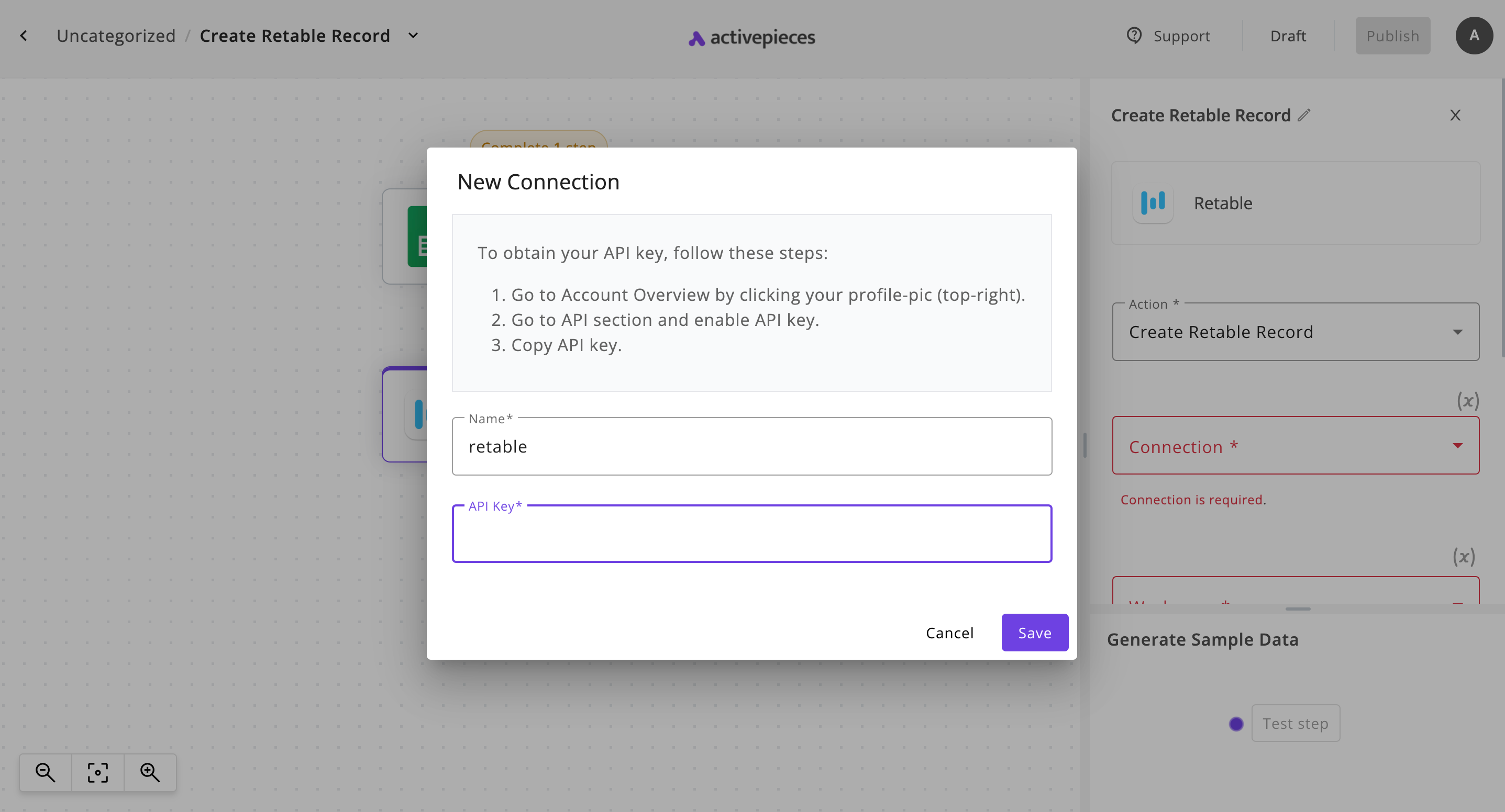 retable-connect-retable-with-activepieces