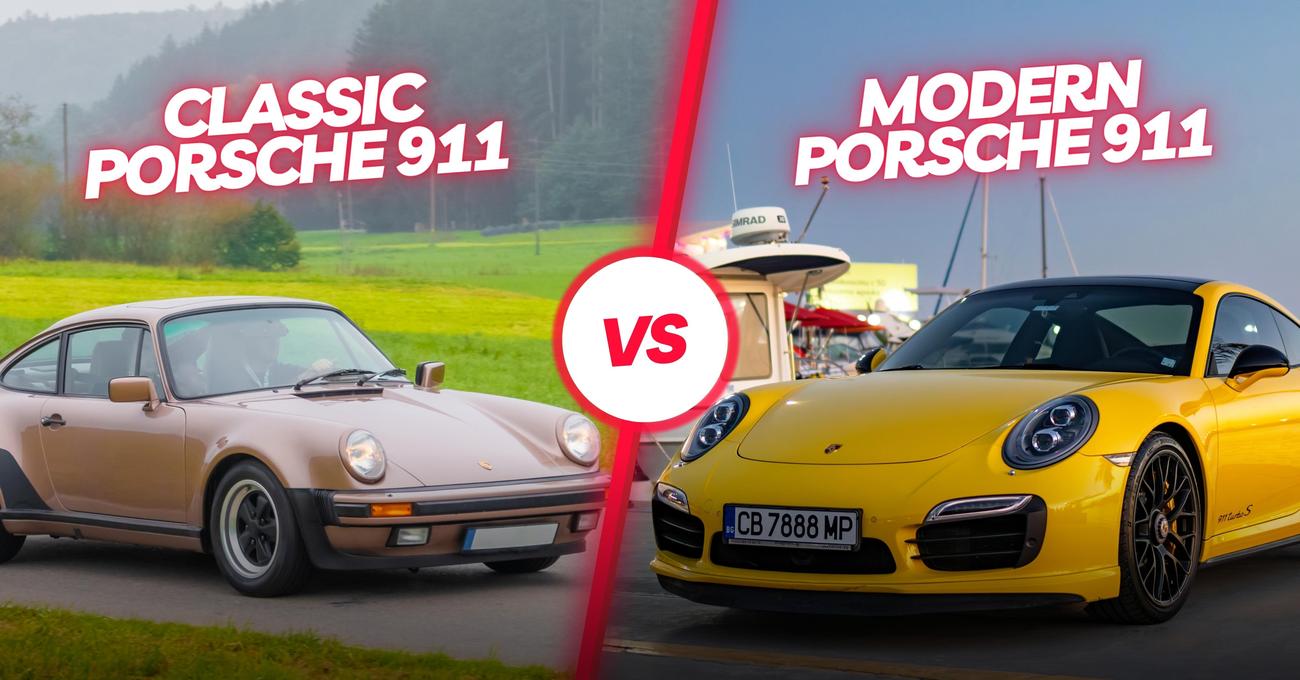Classic Porsche 911 Vs Modern Porsche 911 Five Decades of Performance
