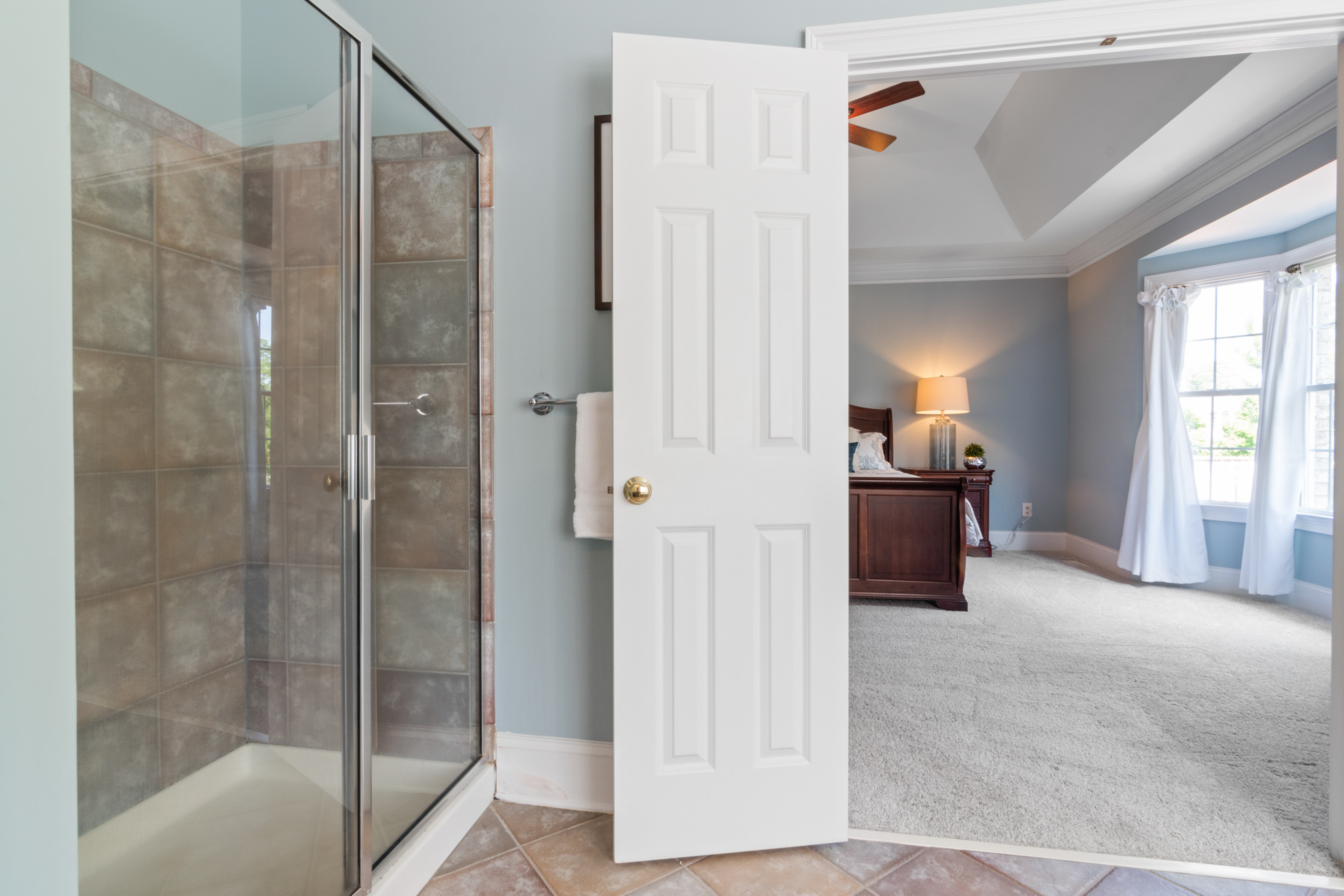 30 Elegant Bathroom Door Ideas & Designs Kallista