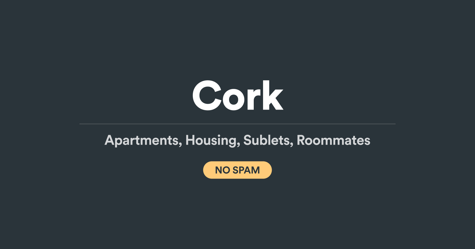 Cork Apartments and Housing (NO SPAM)