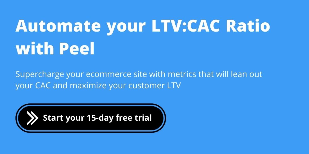 Automatic LTV/CAC calculation