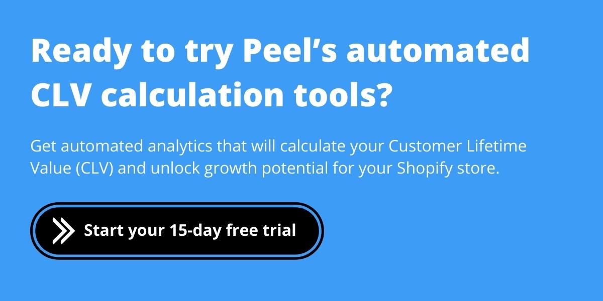 Automated Customer Lifetime Value CLV (CLTV) enterprise software