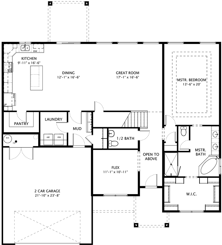Escalante Two Story home plan from Sierra Homes