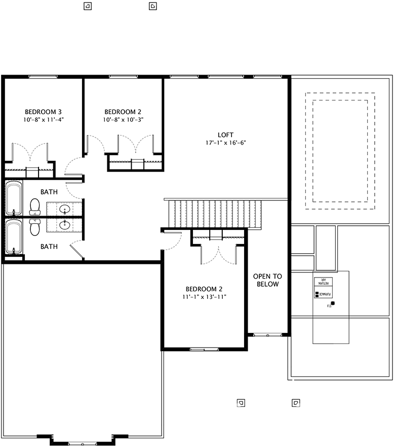 Escalante Two Story home plan from Sierra Homes