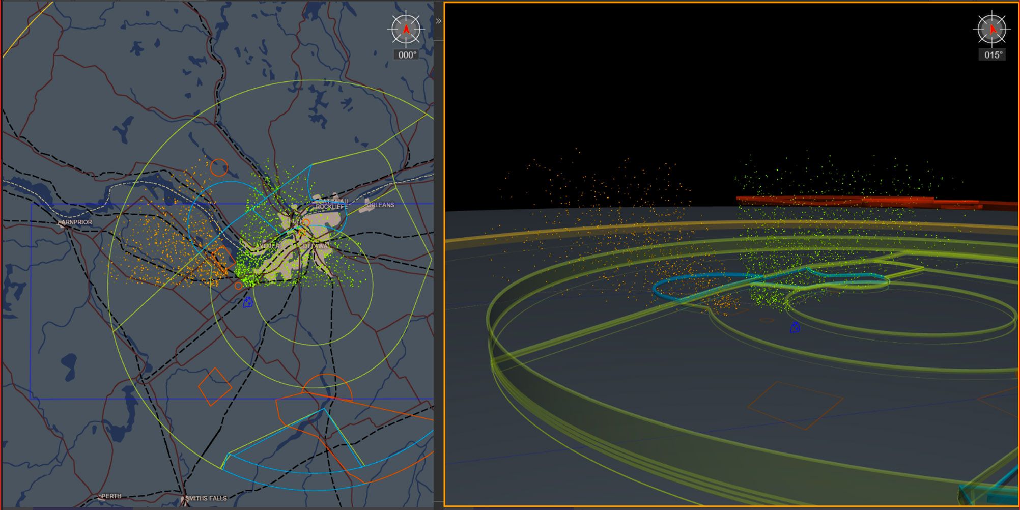 Visualizing LiDAR and RADAR Point Clouds in Real Time