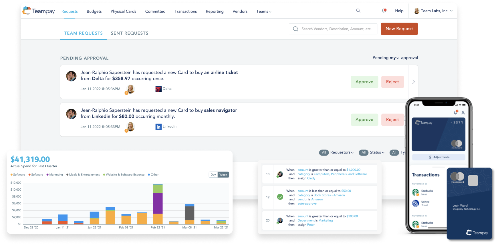 Teampay AllInOne Purchasing Platform