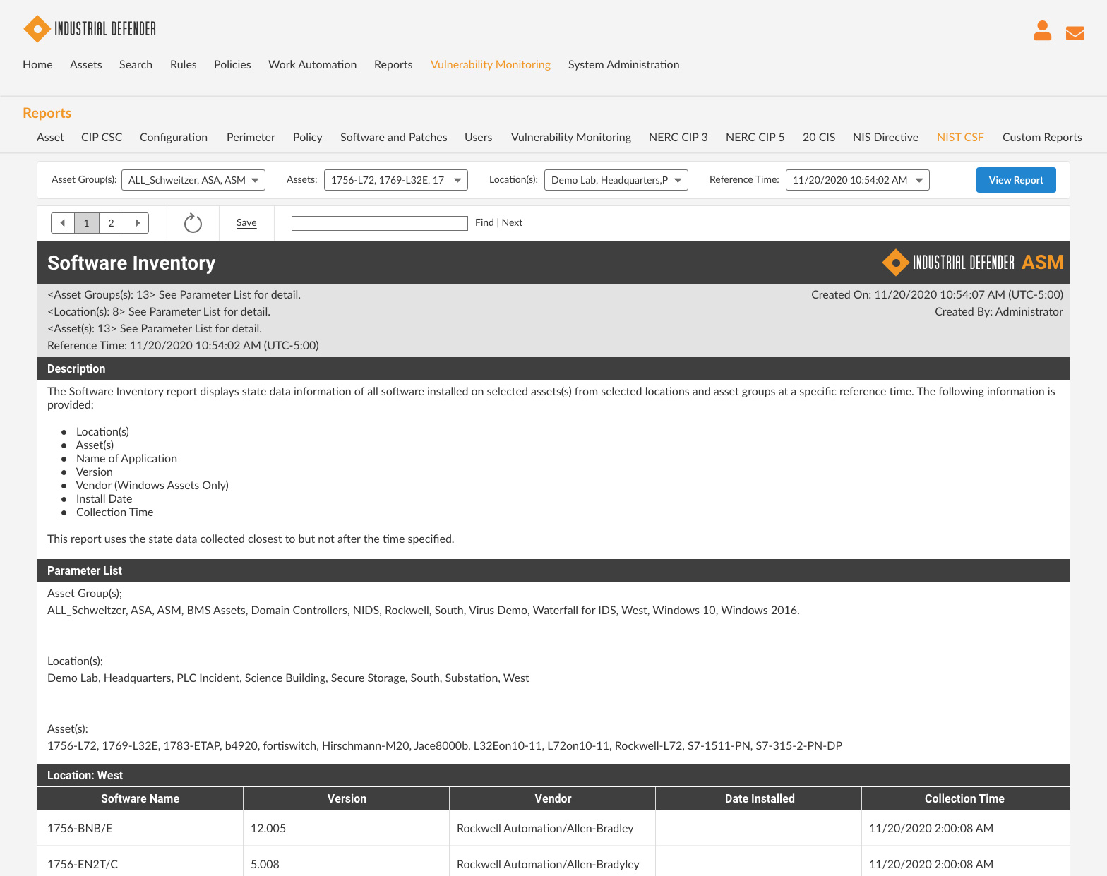 Compliance Reporting For Critical Infrastructure Compliance Reporting For Critical Infrastructure