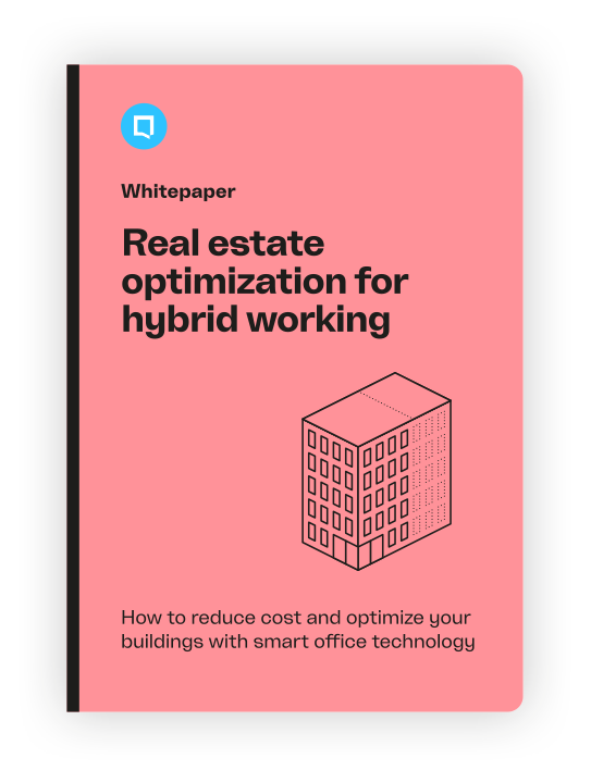 Real estate optimization for hybrid working