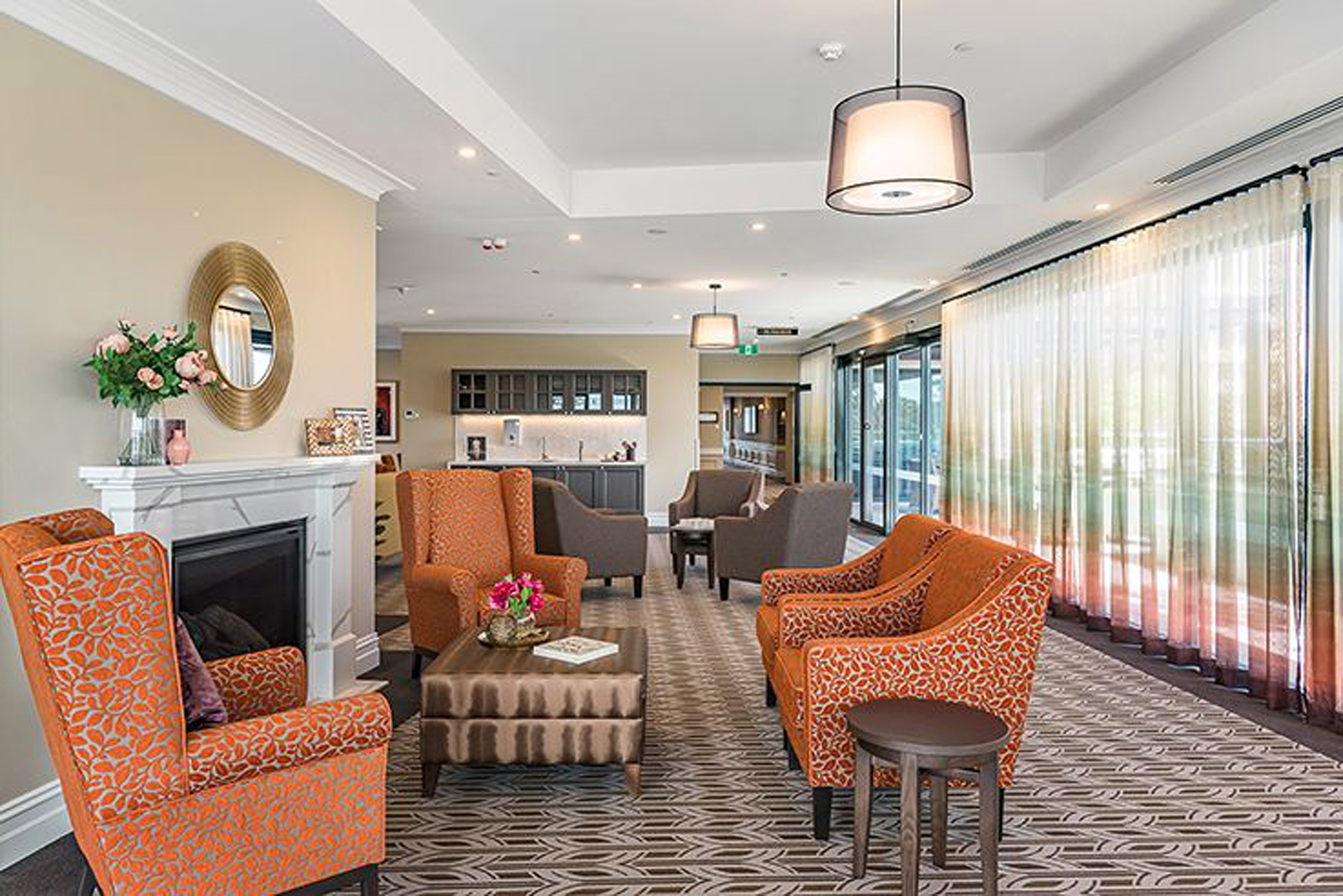 Somerton Park Aged Care Facility Curtains & Blinds by Countrywide Concepts