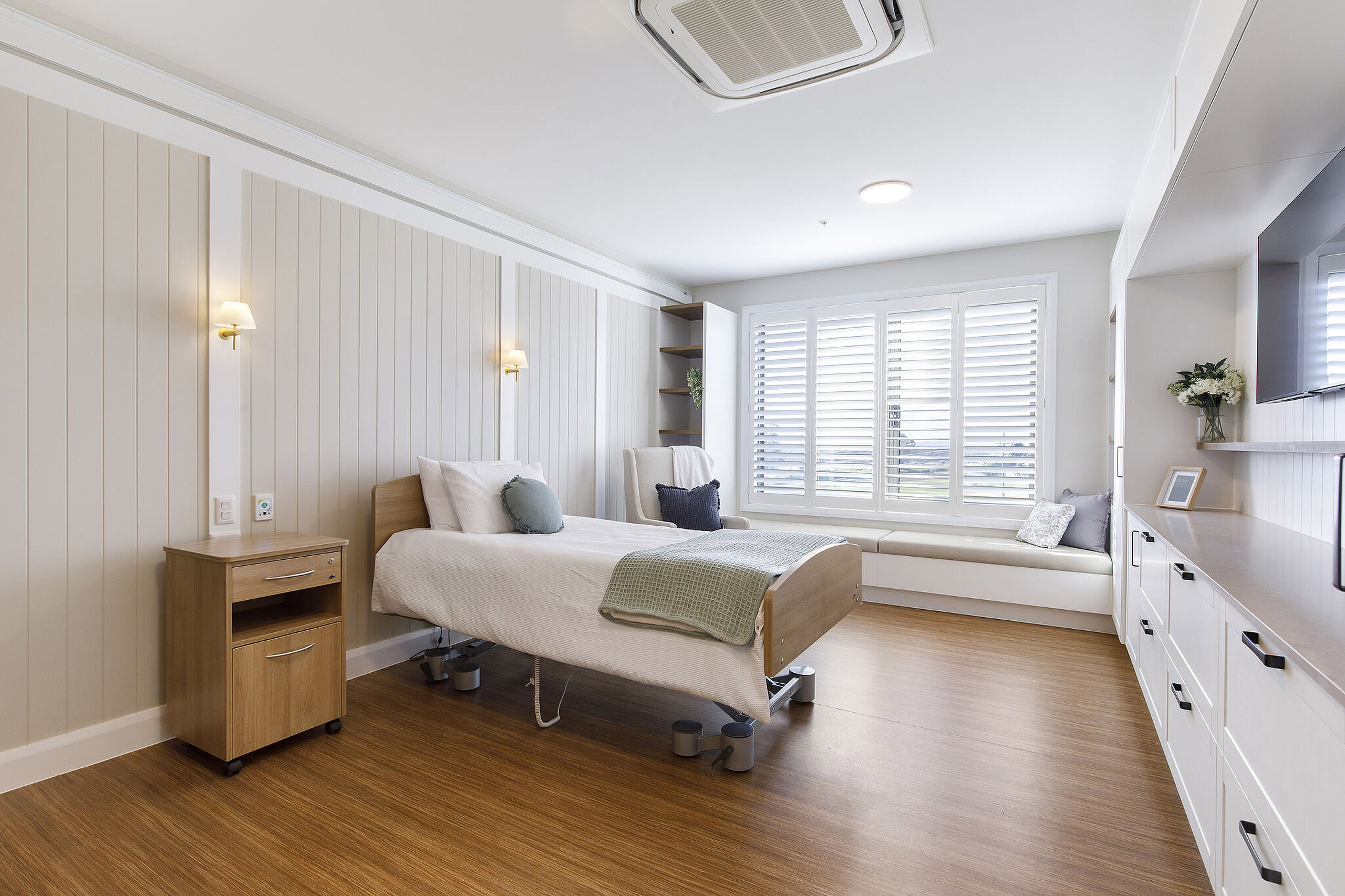 Toowoomba Aged Care Facility Curtains & Blinds by Countrywide Concepts