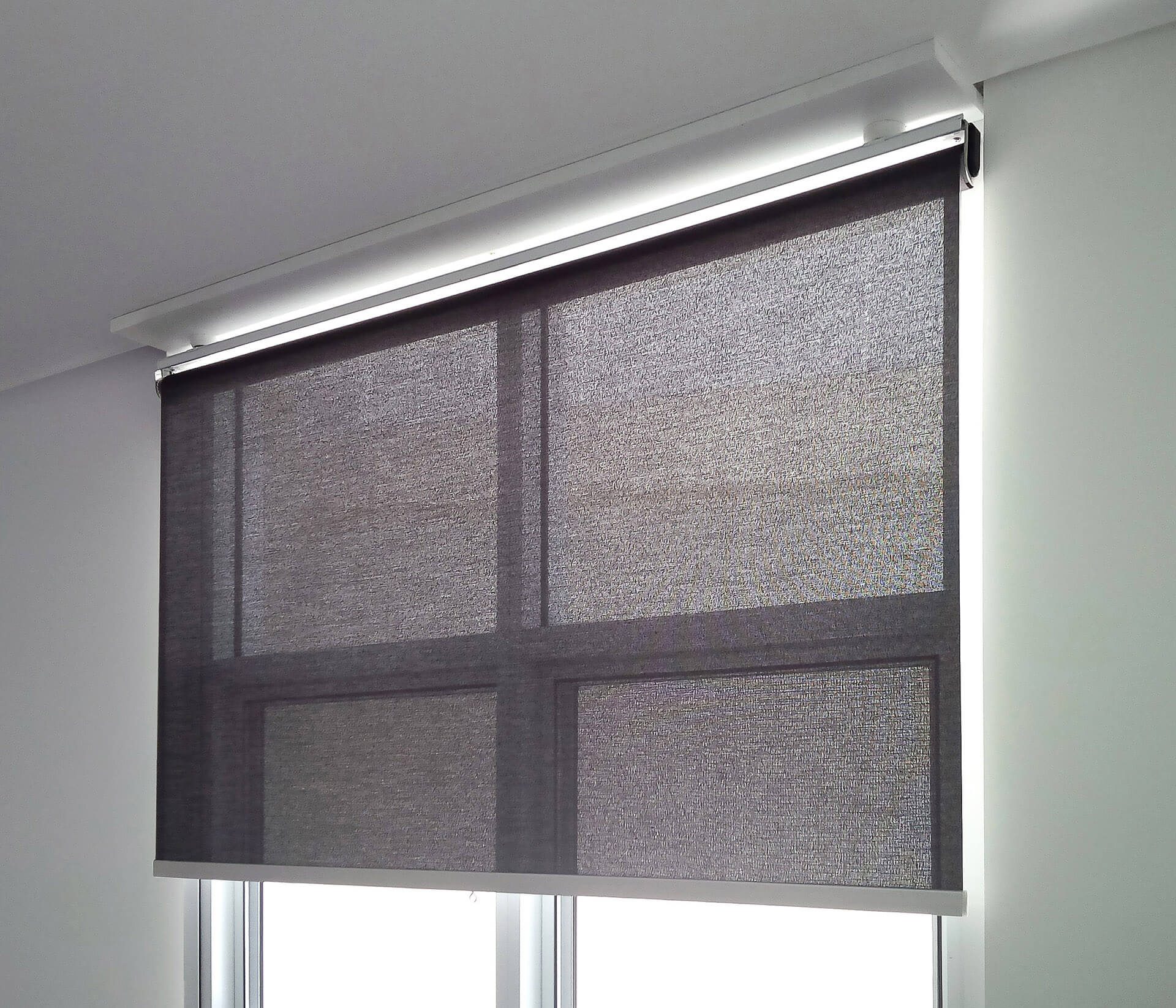 Image Touchrise Spring AntiLigature Roller Blind System in a Hospital Setting Countrywide