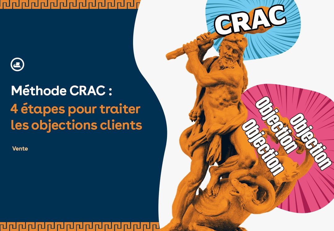 Méthode CRAC 4 étapes pour traiter les objections clients