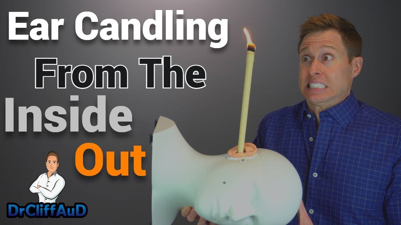 Ear Candle Wax Removal Experiment See INSIDE the Ear Canal while Ear Candling! 😮