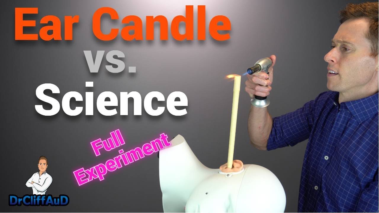 Ear Candling Full Experiment 1 Control & 3 Experiment Candles to