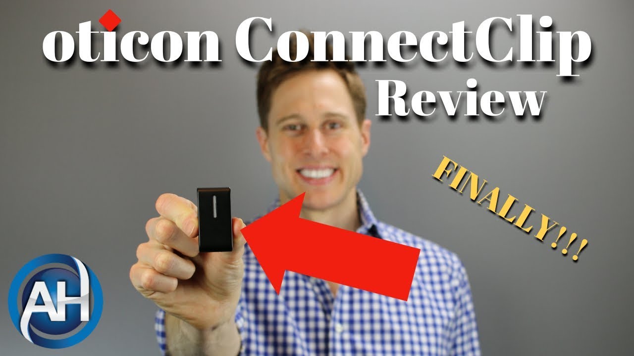 Oticon ConnectClip Streamer & Remote Microphone Review No iPhone Needed For The OPN!!!