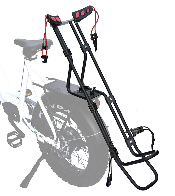 Golf bag rack Our detachable golf bag holder secures any size golf