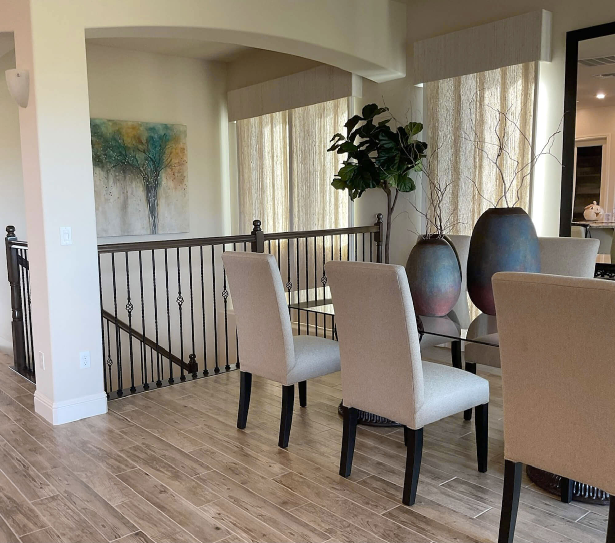 Formal custom dining room chairs