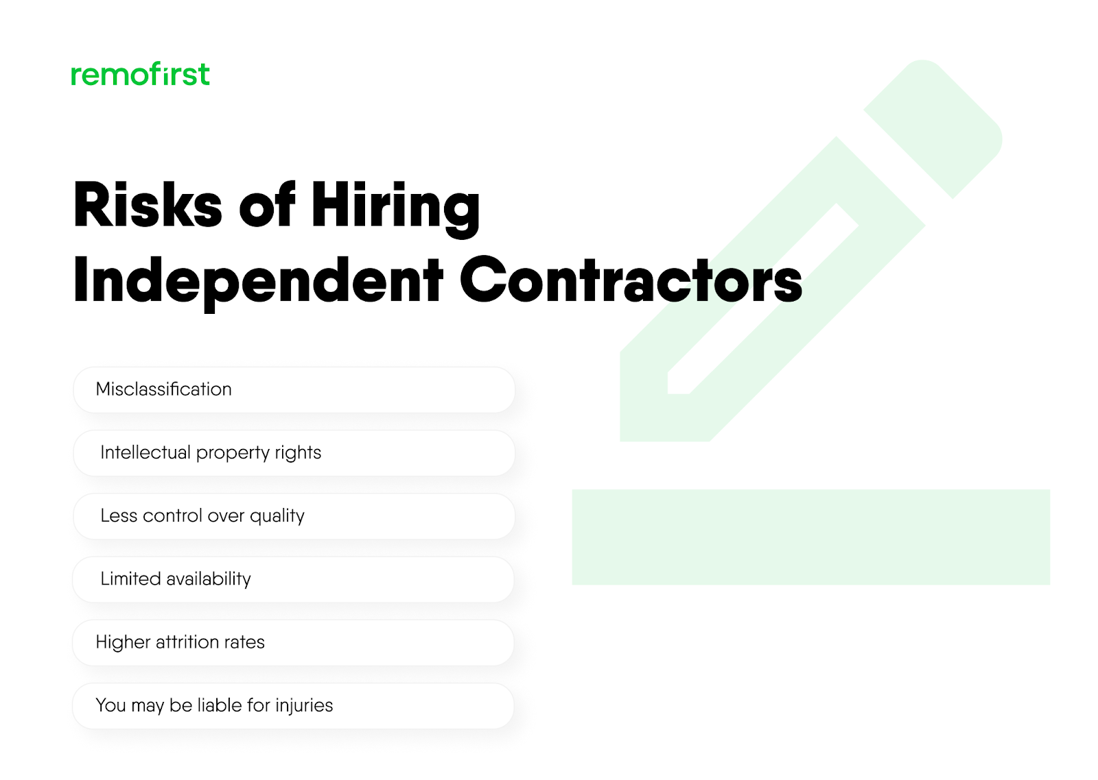 Independent Contractor Risks Why Is Hiring Full Time Employees Better