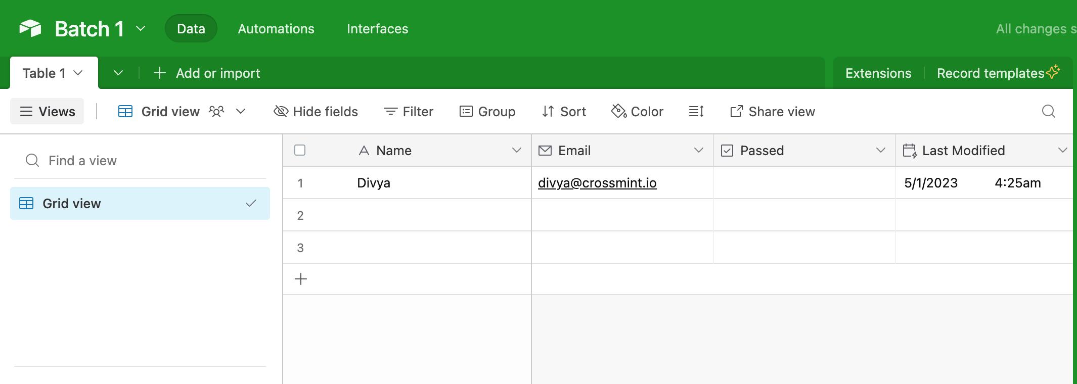 Airtable Batch 1