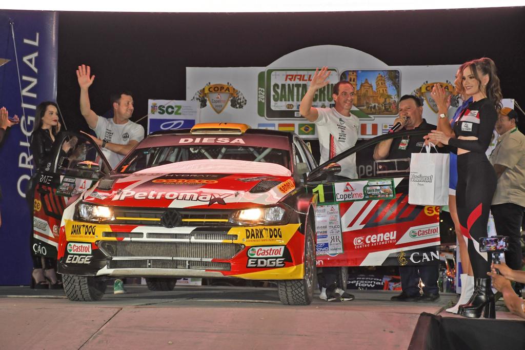 La Deportiva 1120 AM El Rally de Santa Cruz se puso en marcha