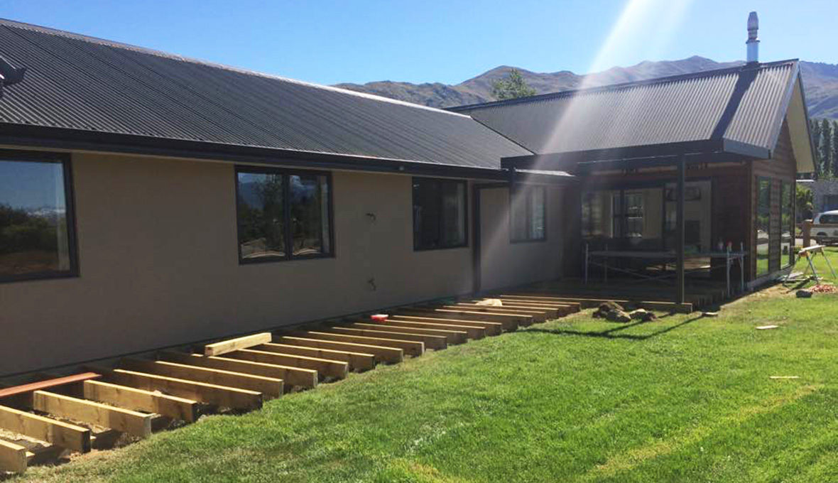 Decking and roofing in Wanaka Project