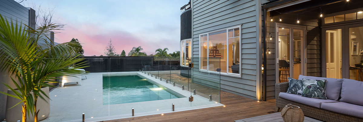 Building a Stunning Backyard Pool and Deck in North Shore, Auckland ...