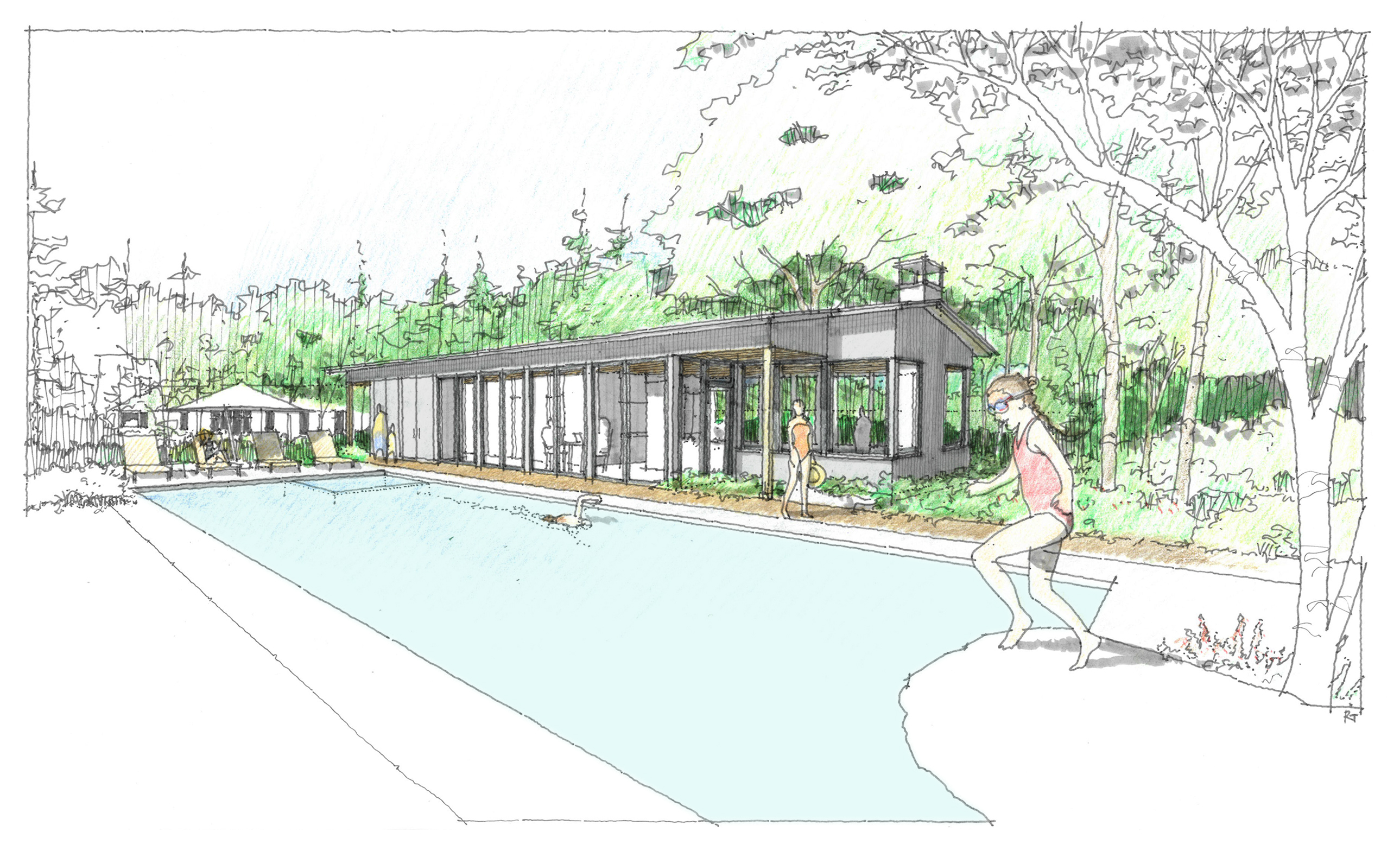 Casco Bay Island Pool & Guest House, Greater Portland, Maine | Whitten ...