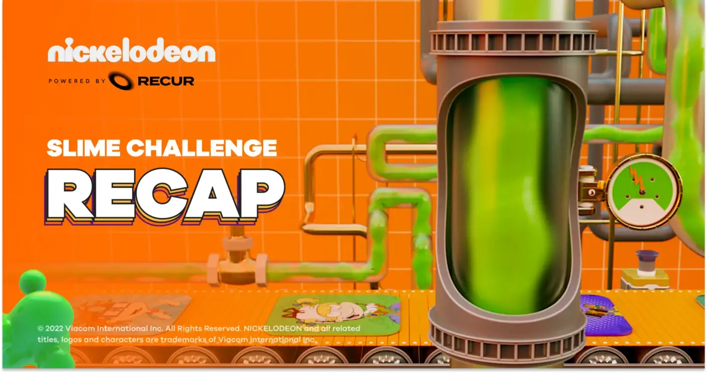 Nickelodeon NFT: Slime Challenge Recap