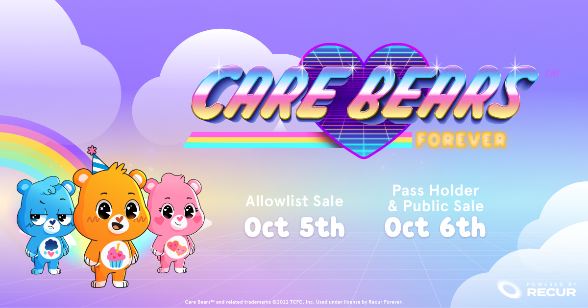 Get ready to welcome your new Care Bears™ Forever friends